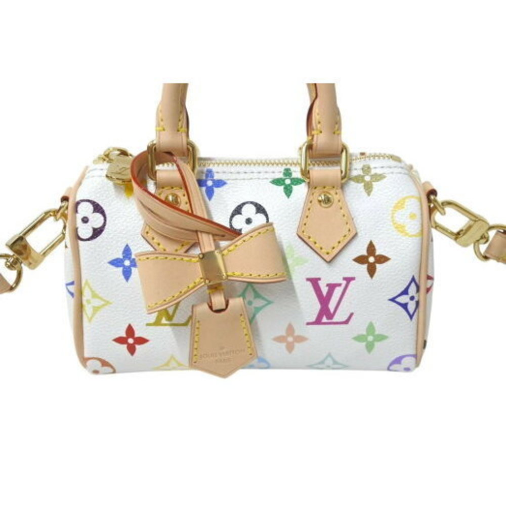 Louis Vuitton Nano Murakami Takashi bag handbag multicolor Speedy - Picture 4 of 9